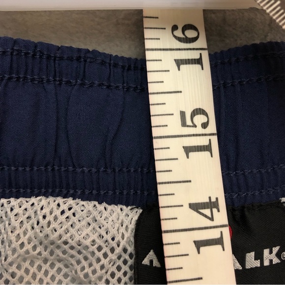 Airwalk Men’s Stretch Swim Trunks Board Shorts Marina Royal Small - Picture 9 of 11